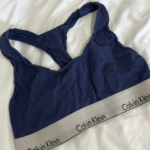 CK sports bra